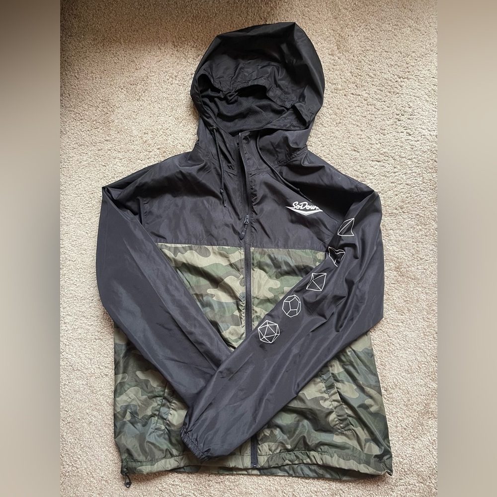 Camouflage Black Jacket